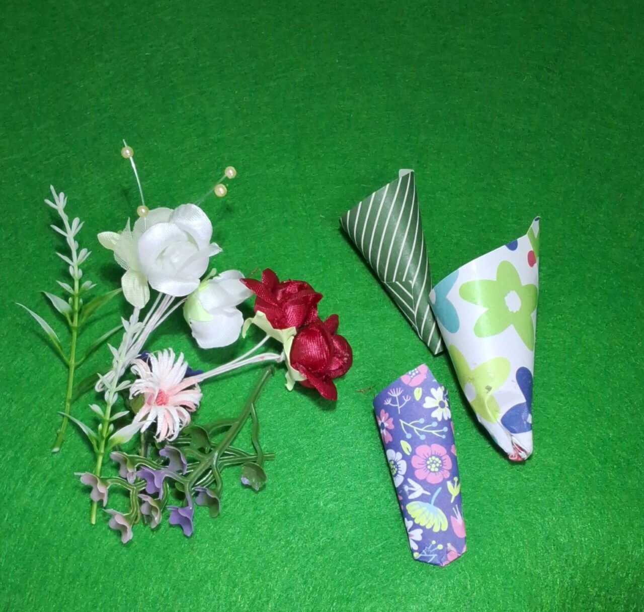 Handcrafted Florist Shop Decorative House - Handmade By Sandra