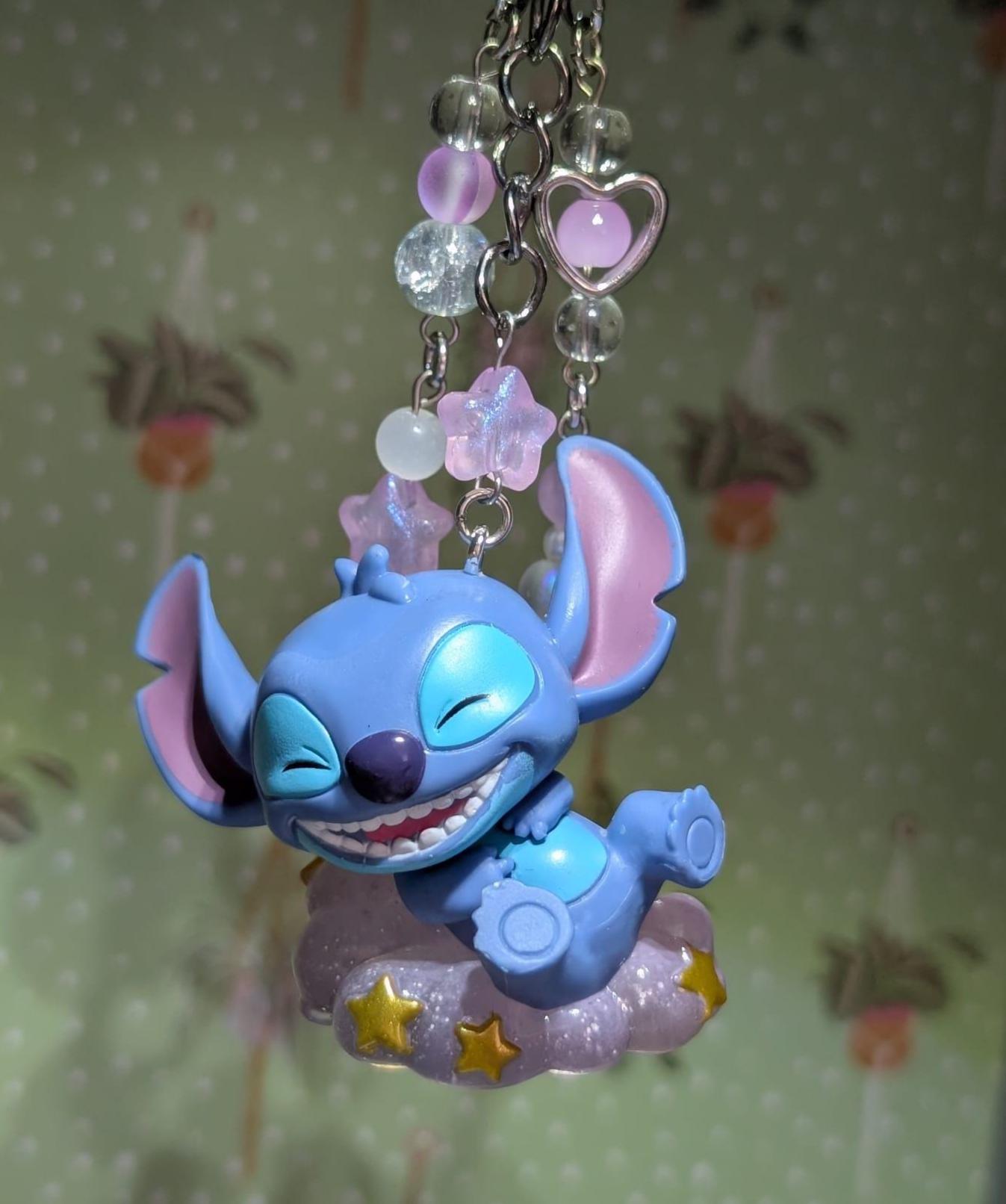 Stitch on a Cloud - Outta This World Keyring / Bag Charm