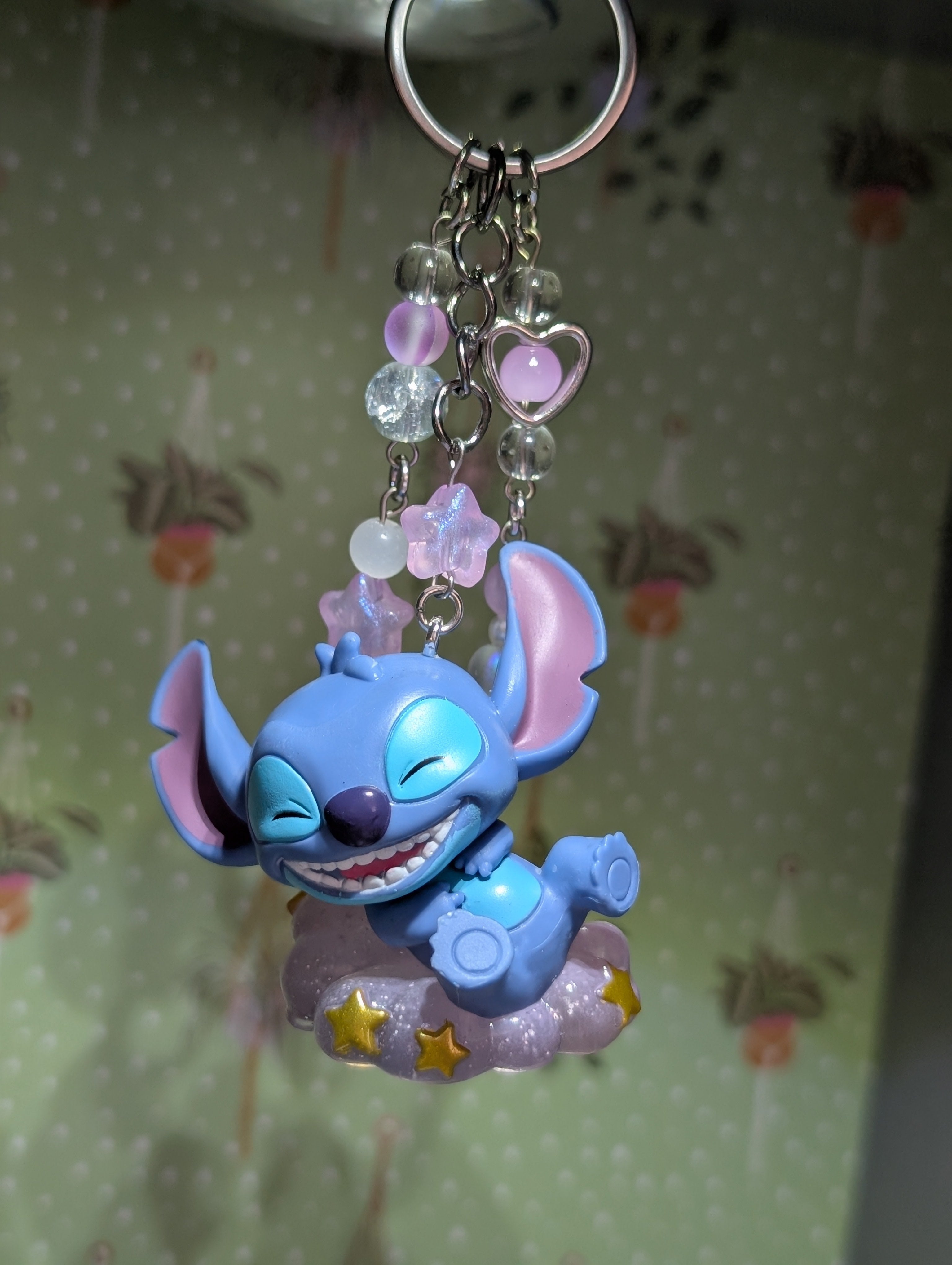 Stitch on a Cloud - Outta This World Keyring / Bag Charm