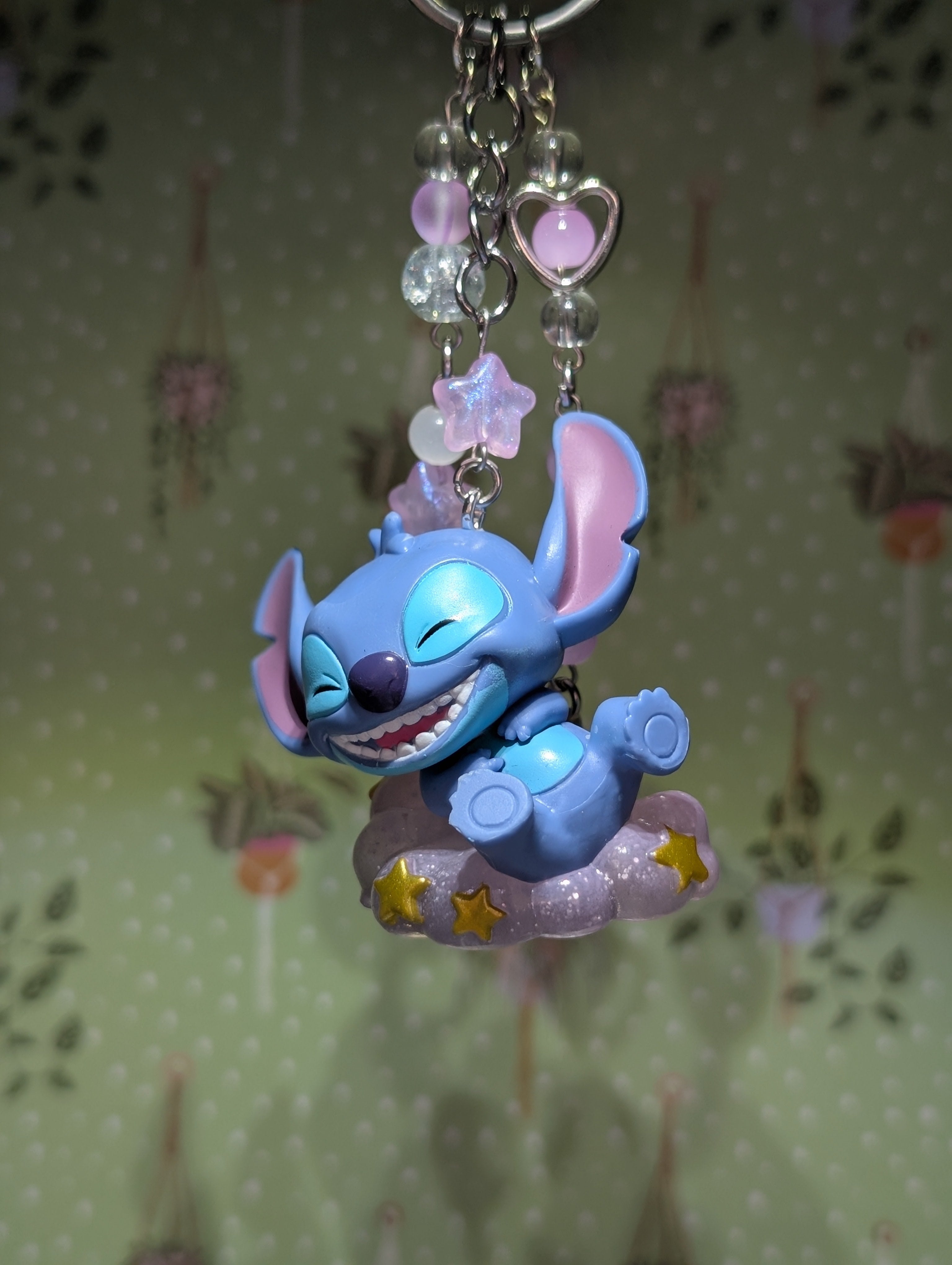 Stitch on a Cloud - Outta This World Keyring / Bag Charm
