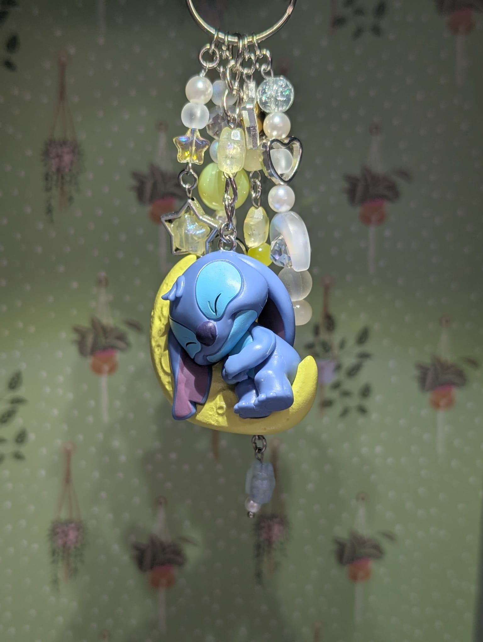 Stitch Sleeping on The Moon - Outta This World Bag Charm