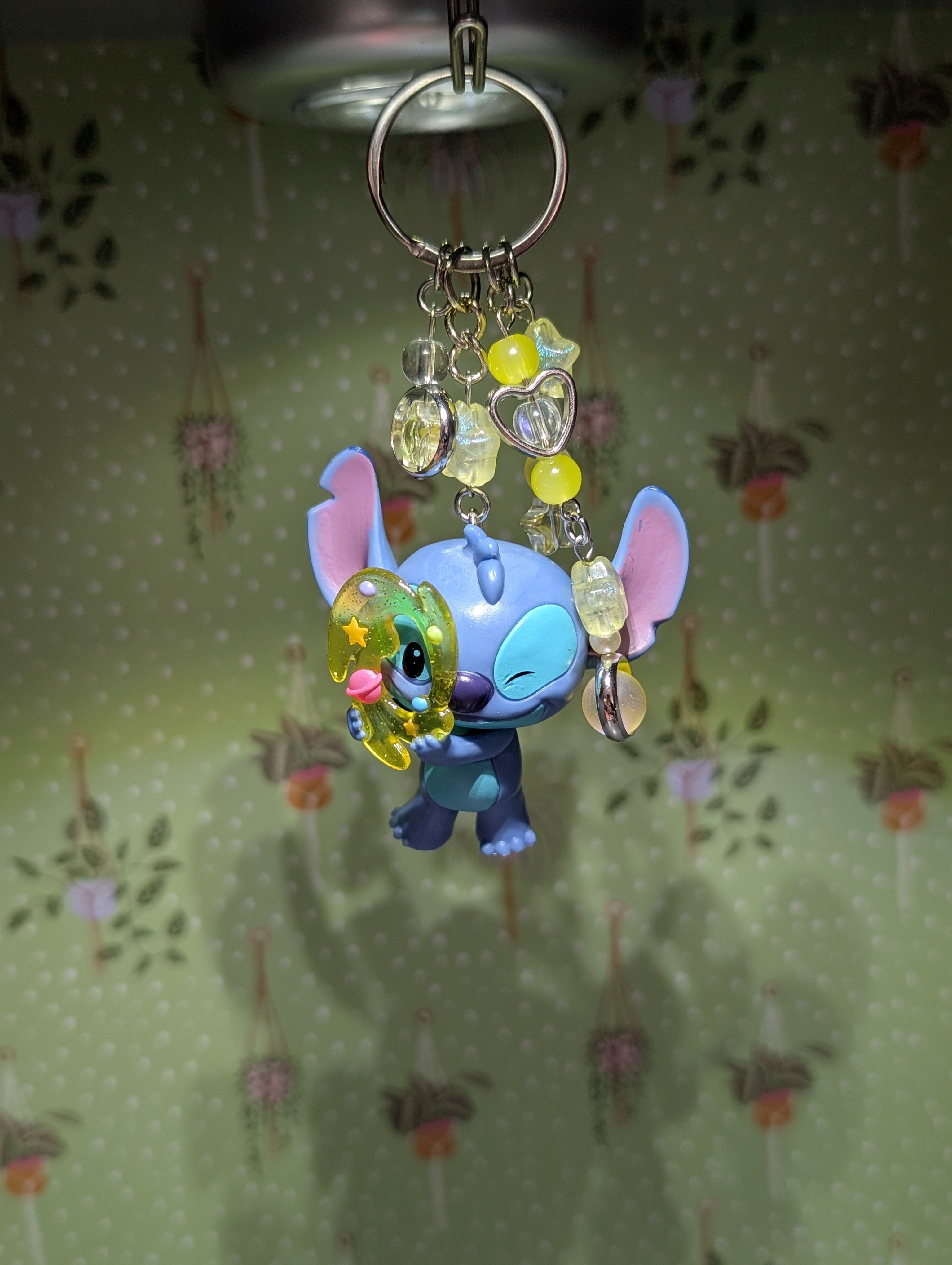 Stitch Looking Through the Galaxy - Outta This World Keyring