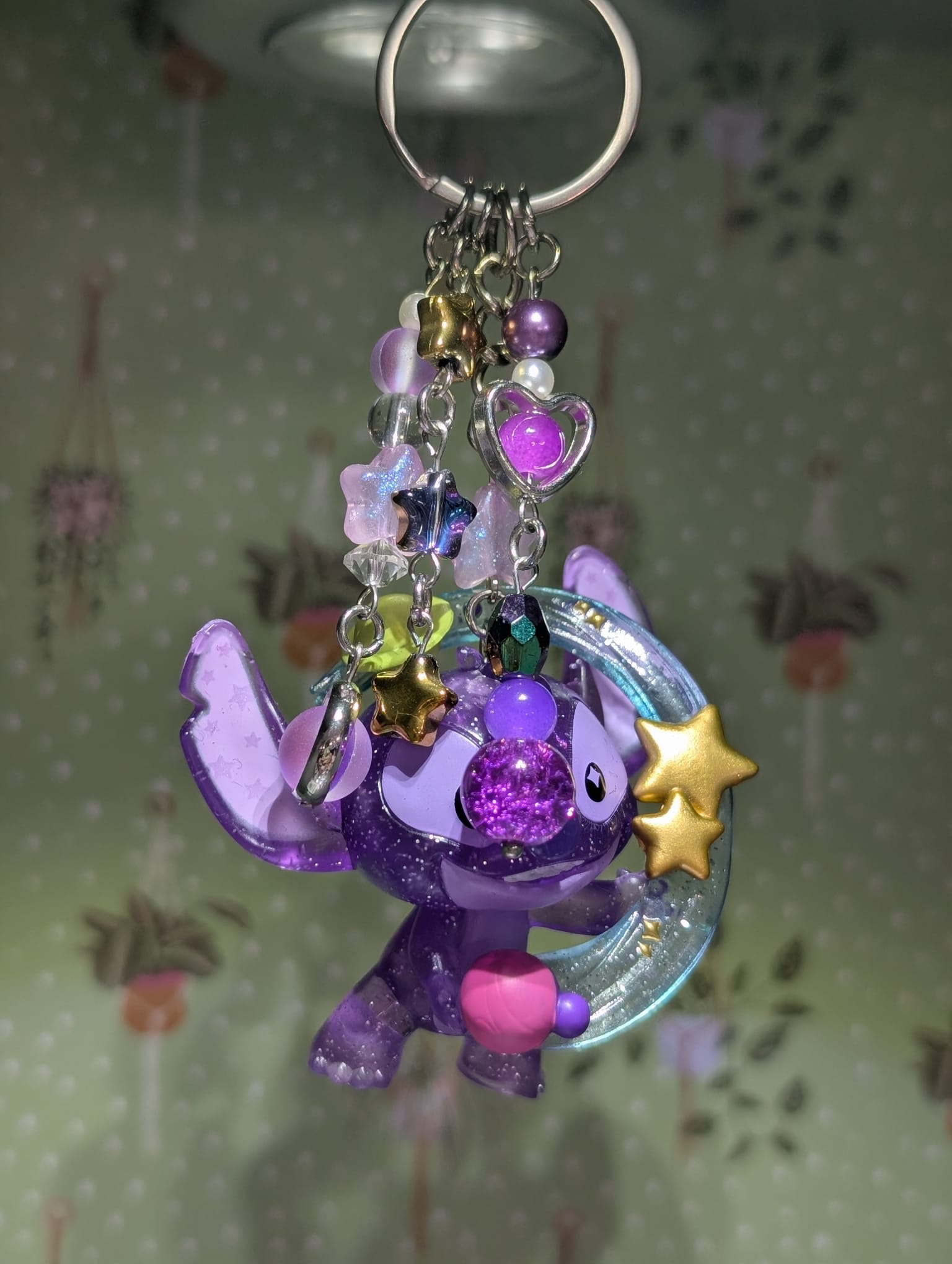 RARE Purple Sparkle Stitch - Outta This World Bag Charm
