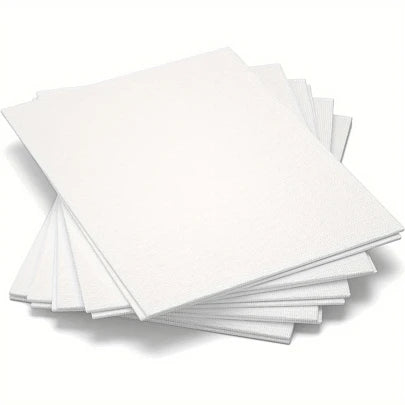 Square Art Canvas Panels - Pack of 7 - Multiple Size Options