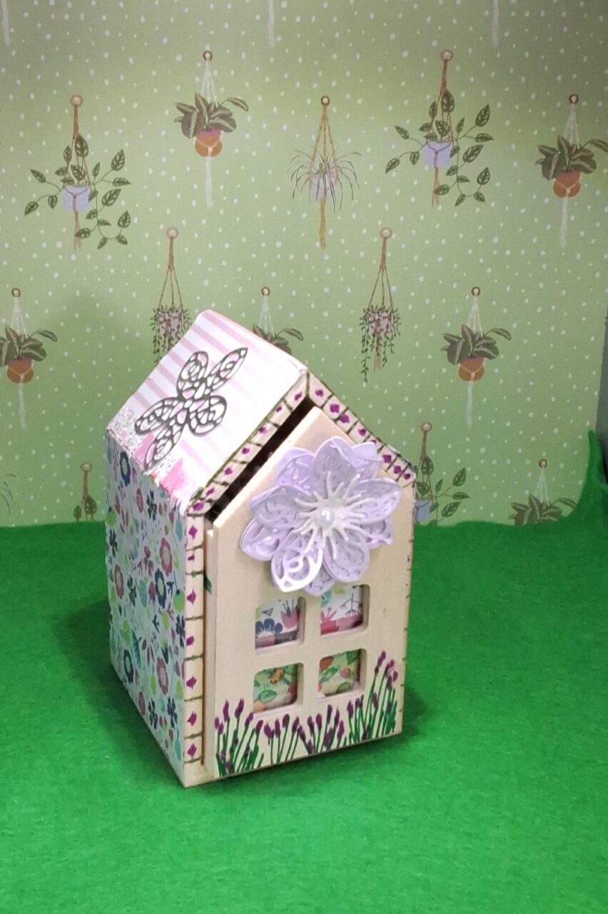 Handcrafted Florist Shop Decorative House - Handmade By Sandra