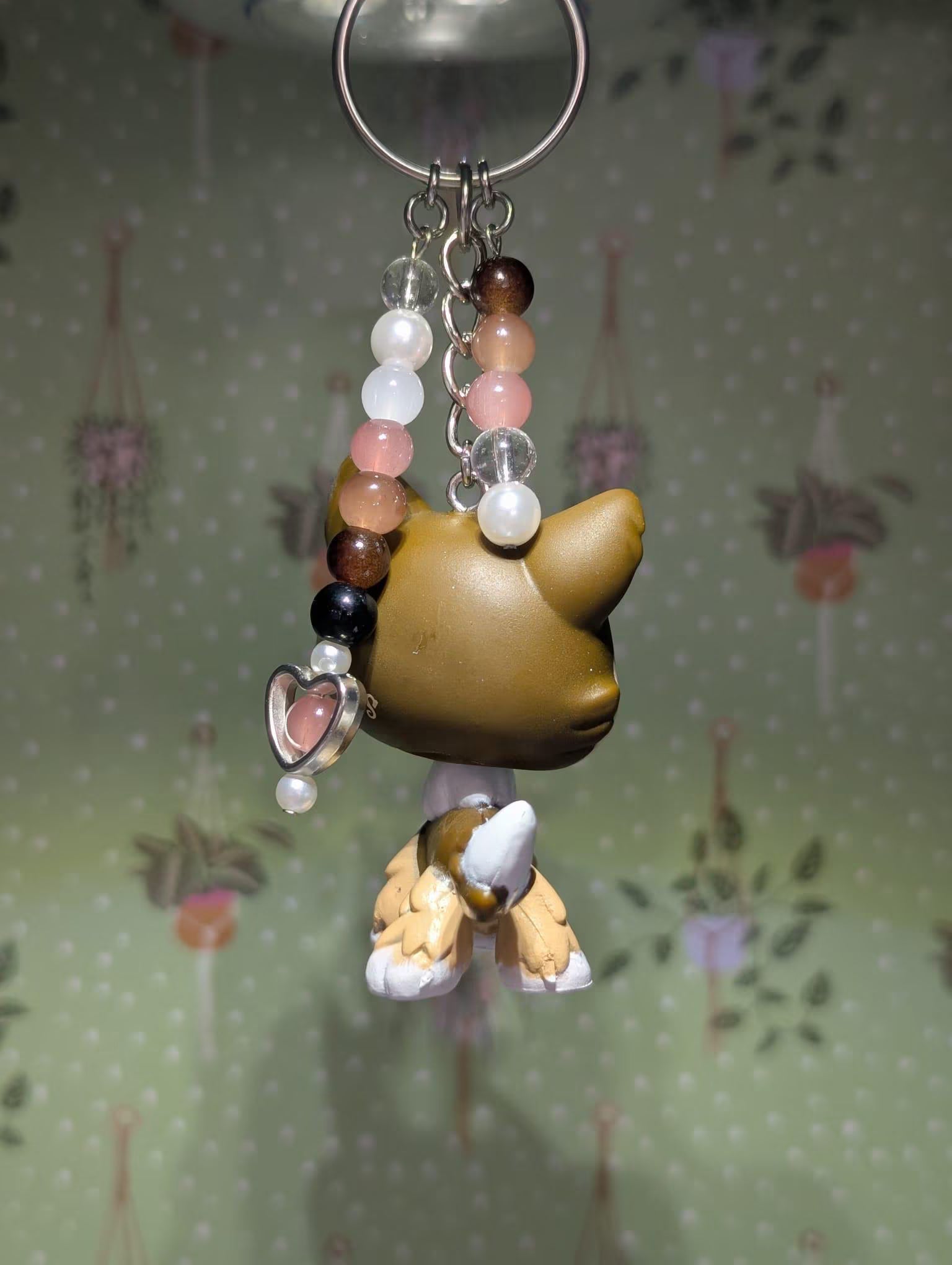 Sheltie Shetland Sheepdog - Genuine Littlest Pet Shop Figure Keyring / Bag Charm