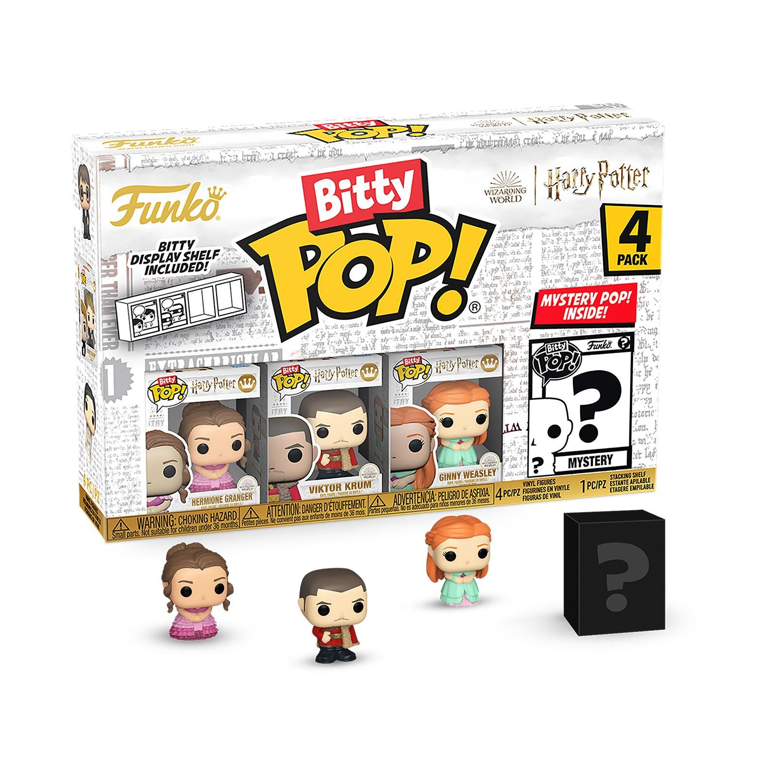 Bitty POP! Harry Potter and the Goblet of Fire - Pack of 4 Bitty Pop! Figures