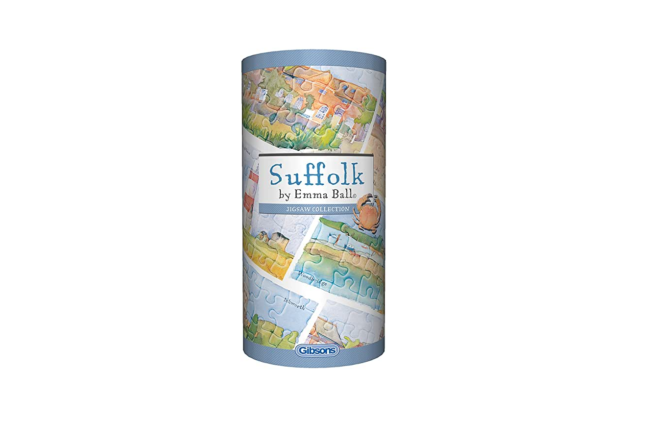 Suffolk by Emma Ball - 250 Piece Jigsaw