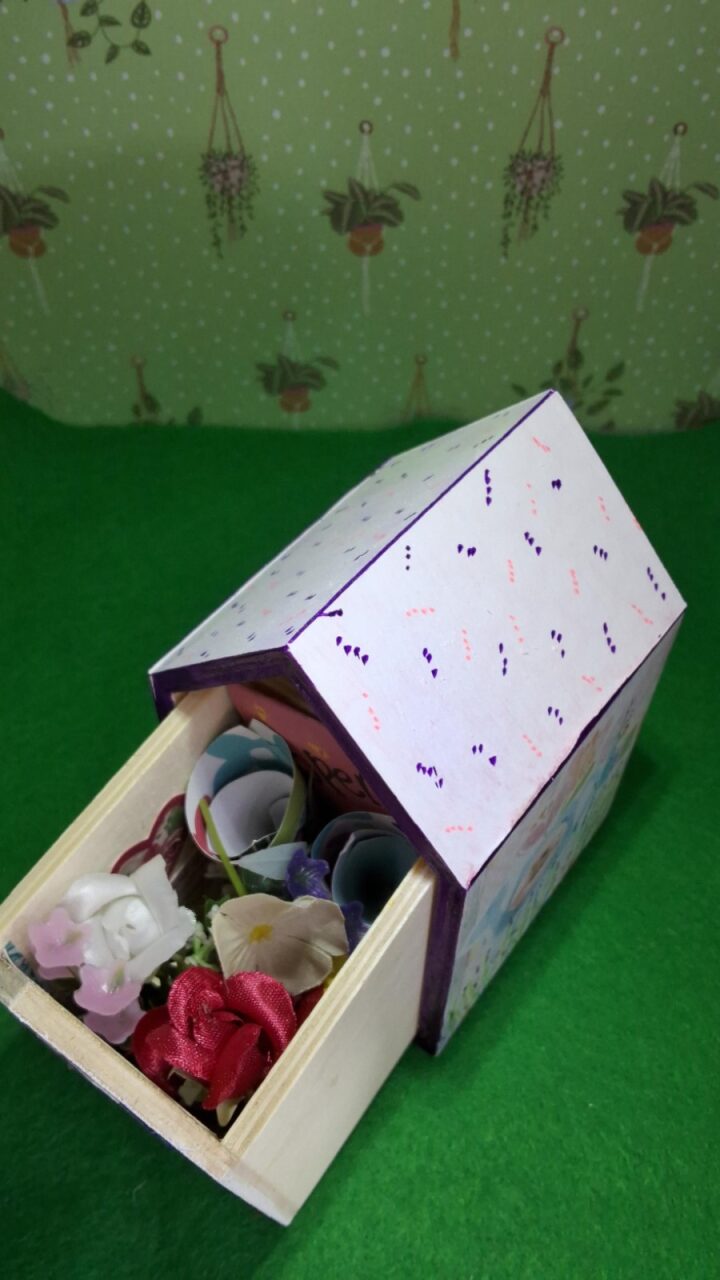 Handcrafted Florist Shop Decorative House - Handmade By Sandra