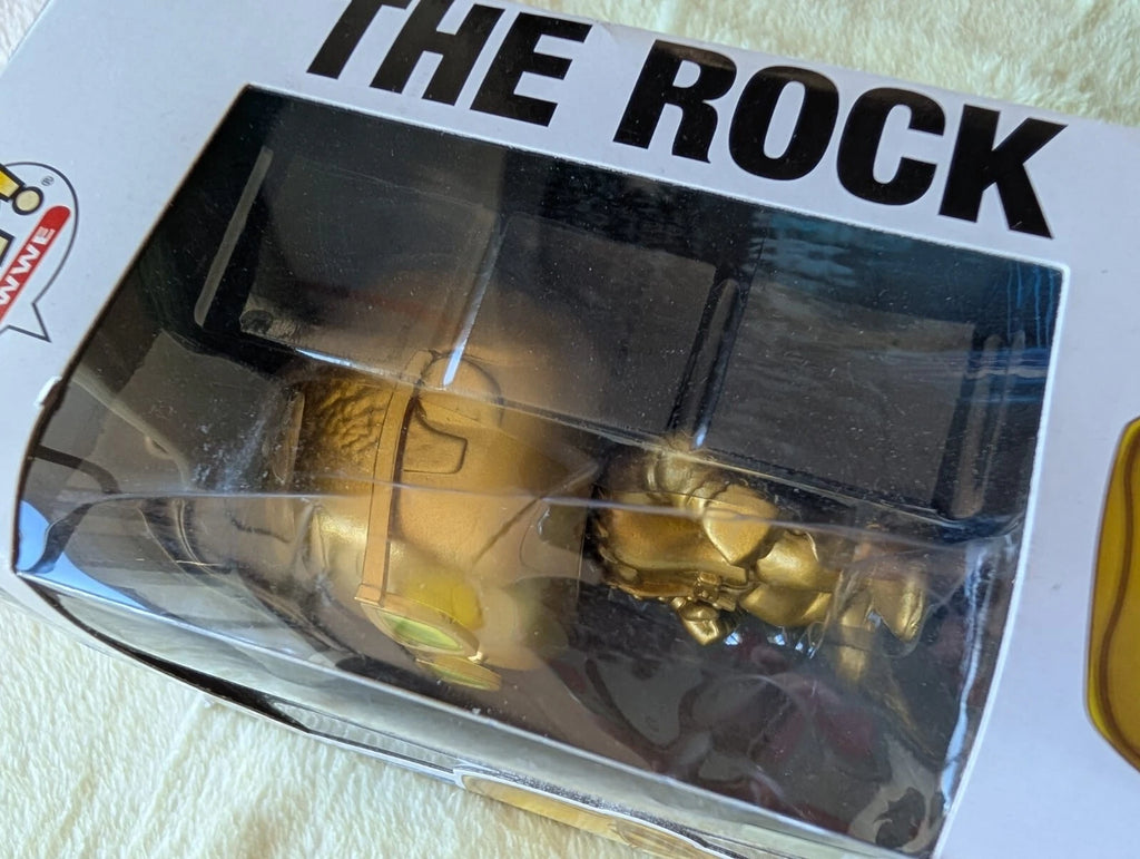 Funko Pop! - #46 WWE Smackdown 20th Anniversary - The Rock (Gold)