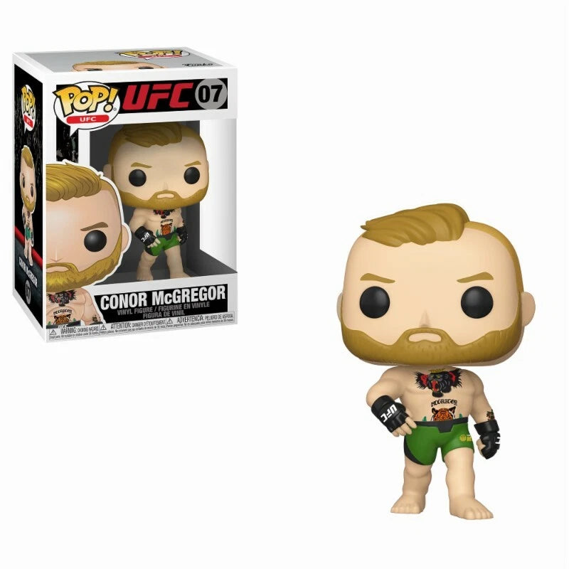 Funko Pop! -  #07 UFC - Conor McGregor *RARE Green Shorts Series 2*