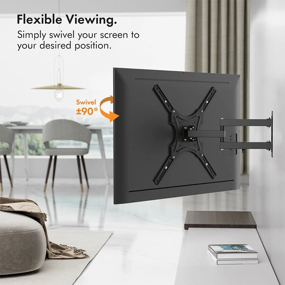 VonHaus - Full Motion Tilt & Swivel TV Bracket