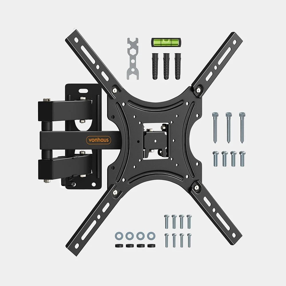 VonHaus - Full Motion Tilt & Swivel TV Bracket