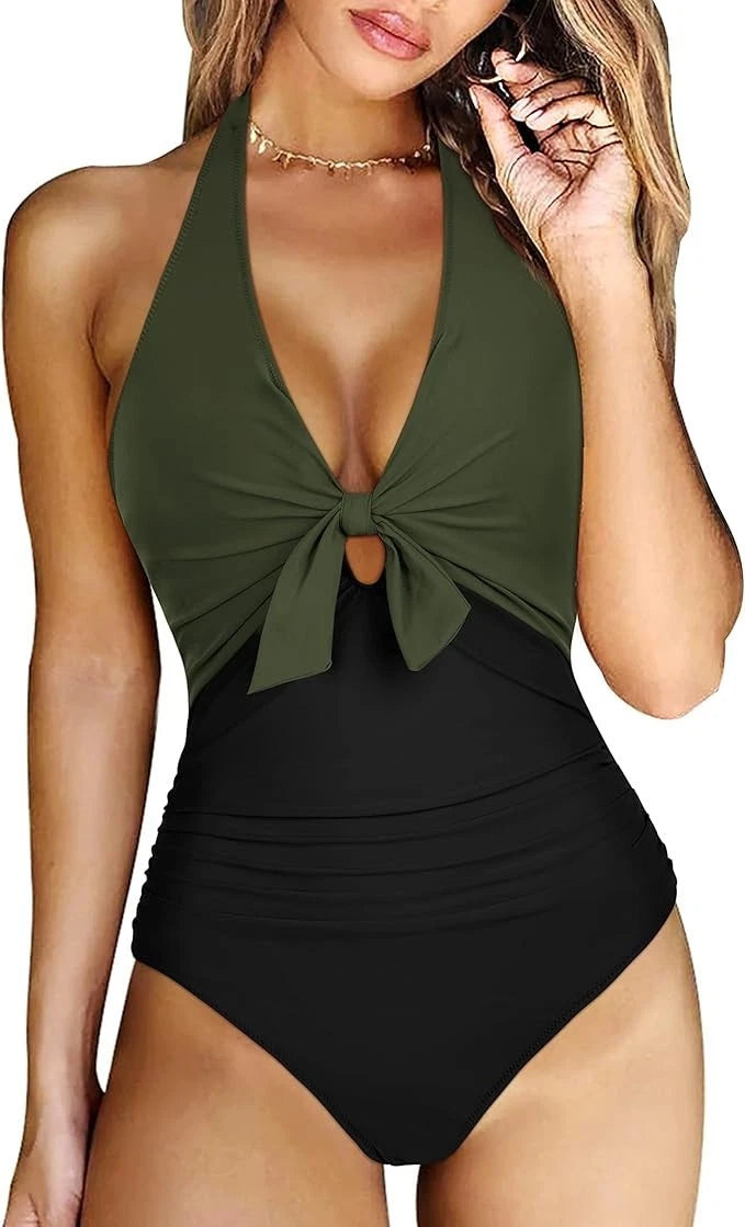 Front Knot Swimming Costume (Large)