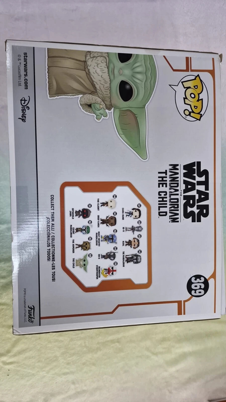 Funko Pop! 10" Bobblehead - #369 StarWars - The Child (Grogu)