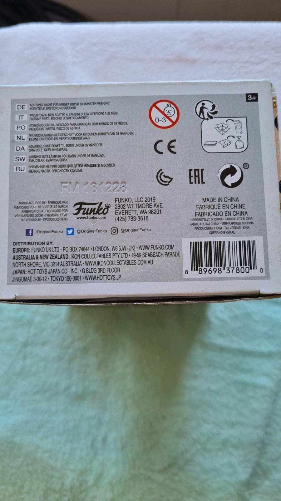 Funko Pop! -  #07 UFC - Conor McGregor *RARE Green Shorts Series 2*