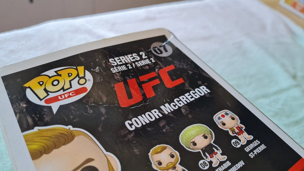 Funko Pop! -  #07 UFC - Conor McGregor *RARE Green Shorts Series 2*