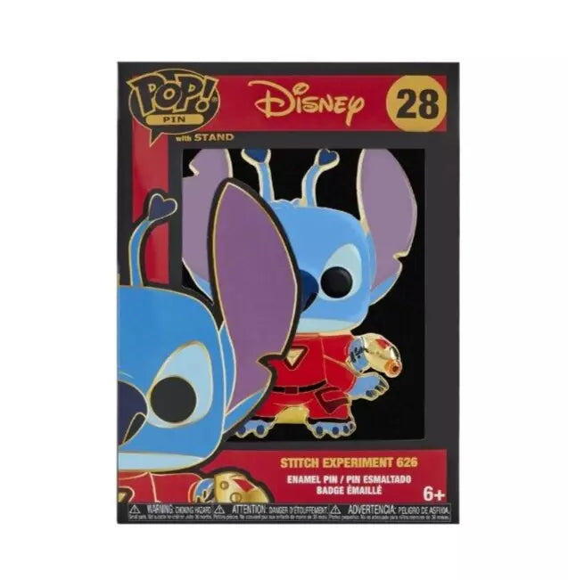 Funko Pop! - Pin With Stand #28 - Lilo & Stitch - Experiment 626