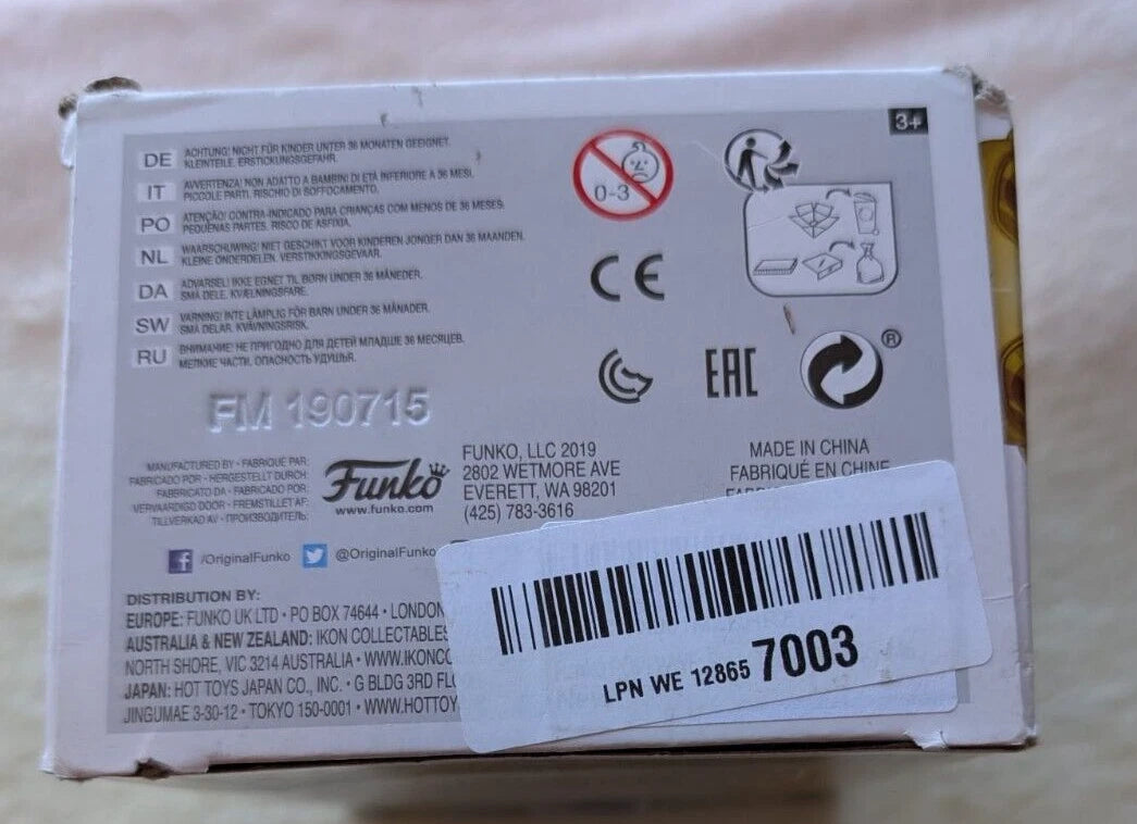 Funko Pop! - #46 WWE Smackdown 20th Anniversary - The Rock (Gold)