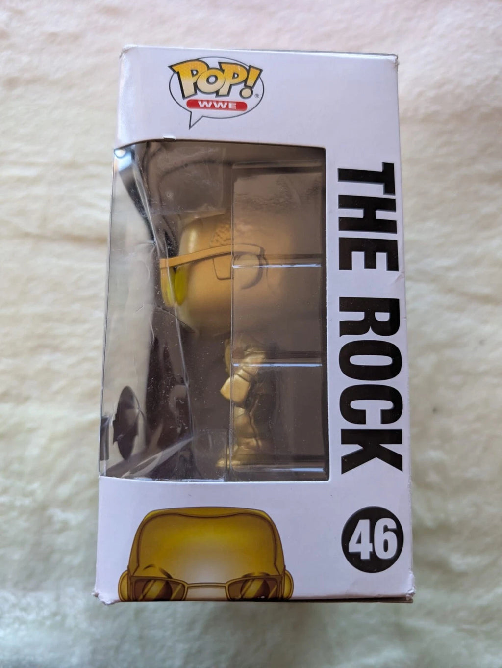 Funko Pop! - #46 WWE Smackdown 20th Anniversary - The Rock (Gold)