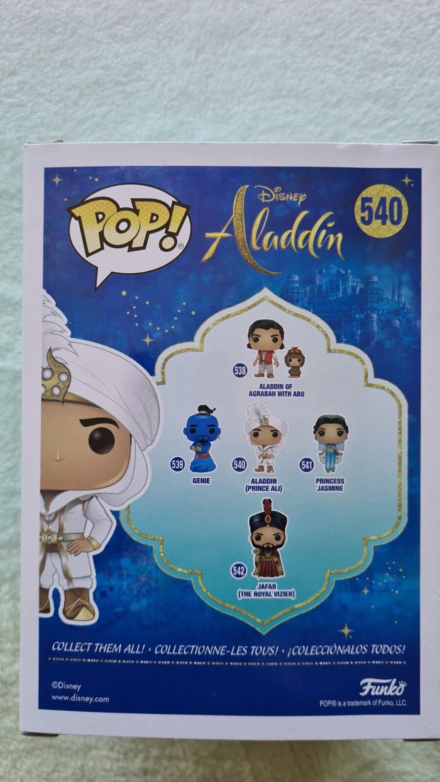 Funko POP! - #540 Disney - Live Action Aladdin - Aladdin Prince Ali