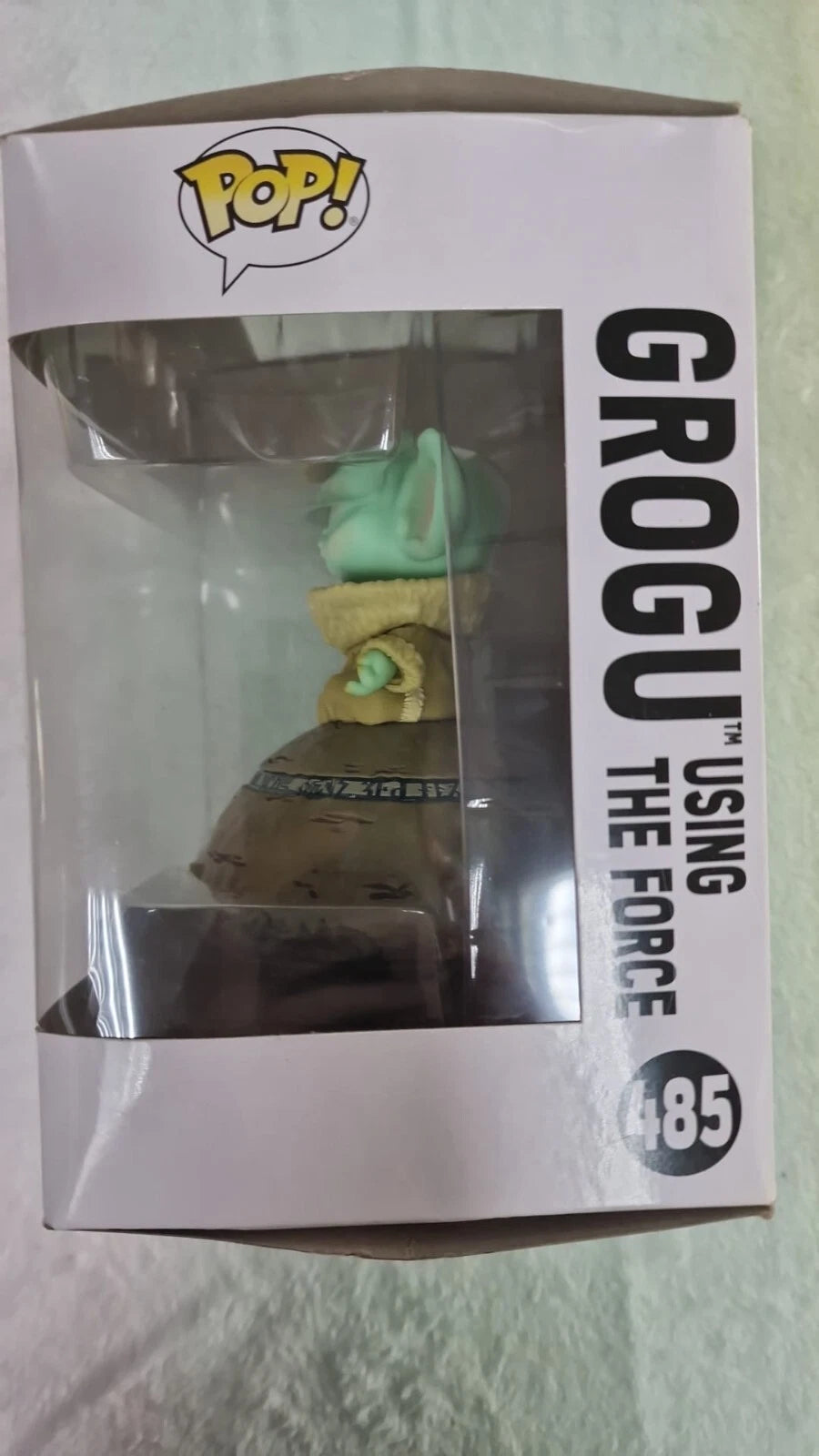 Funko Pop! - #485 StarWars - The Mandalorian - The Child (Grogu) Using The Force