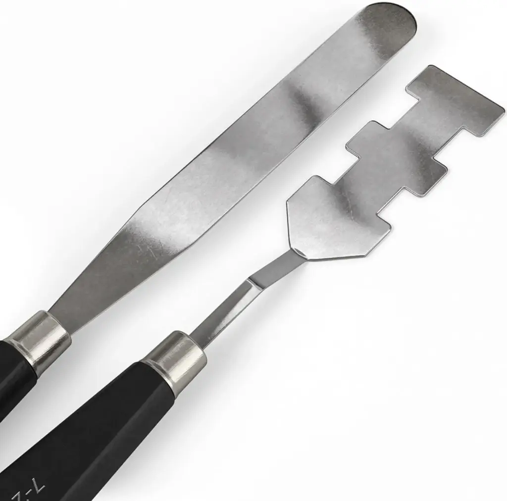 ARTEZA - Set of 2 Stainless Steel Palette Knives - Sizes #7-2 & #21