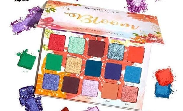 OPV Beauty London - Bloom Eyeshadow Palette