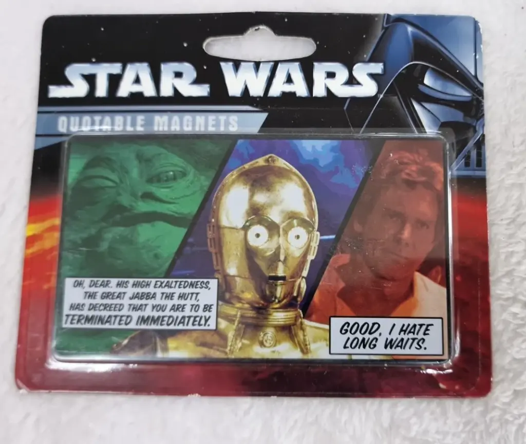 Star Wars Quotable Magnet “Good, I hate long waits”