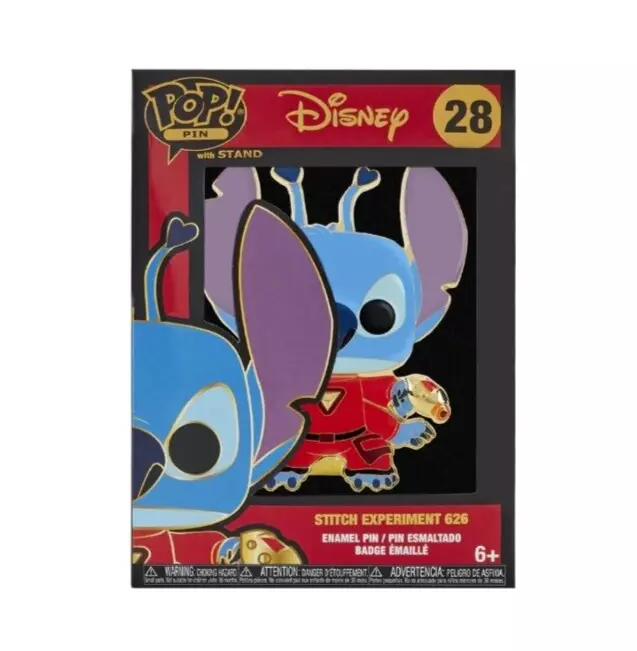 Funko Pop! #28 - Pin With Stand - Lilo & Stitch - Experiment 626