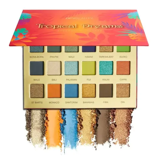 [A9] OPV Beauty - Tropical Dreams Eyeshadow Palette - 18 Colours