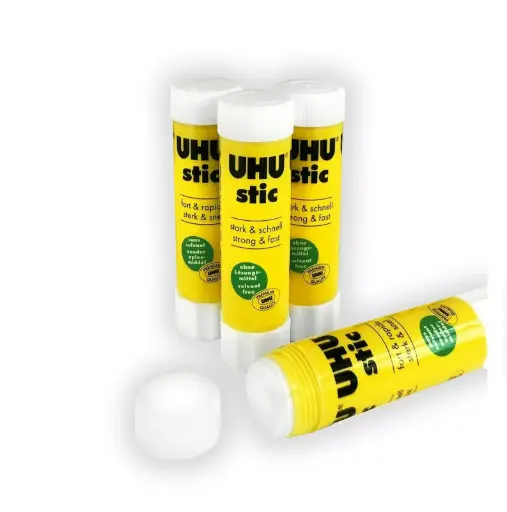 [D3] UHU Stic - Glue Stick - 40g - Solvent Free - Strong & Fast Drying