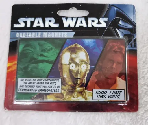 [C1] Star Wars Quotable Magnet “Good, I hate long waits”